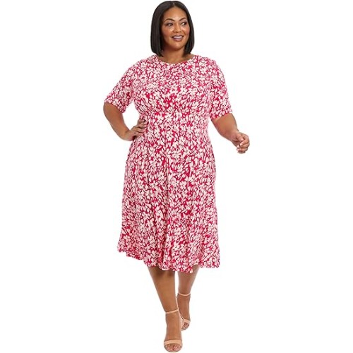 Inset-Waist-Midi-Short-Sleeve
